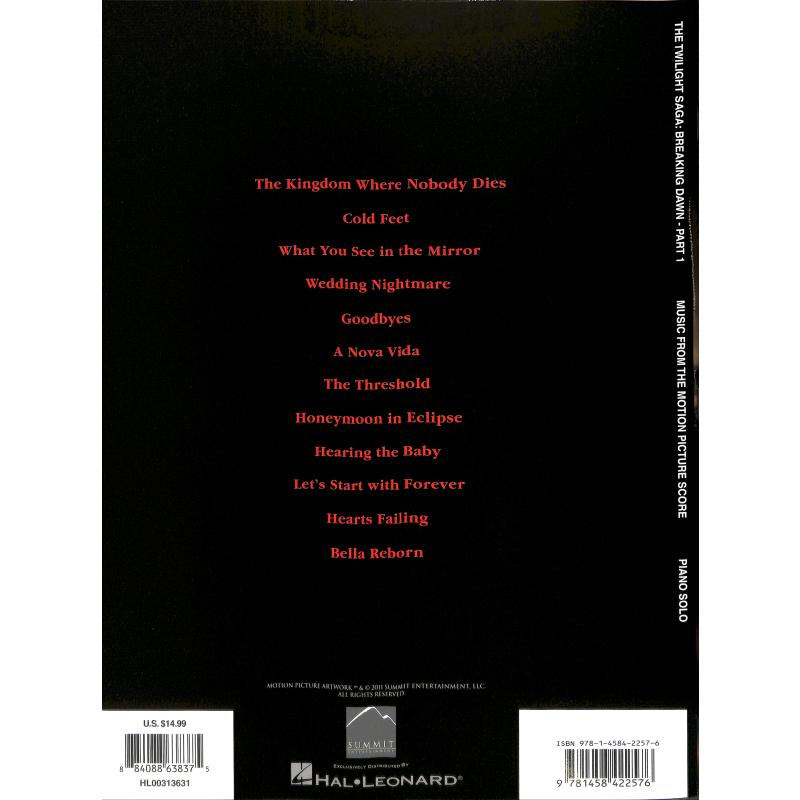 The Twilight Saga - breaking dawn 1 | Bis zum Ende der Nacht