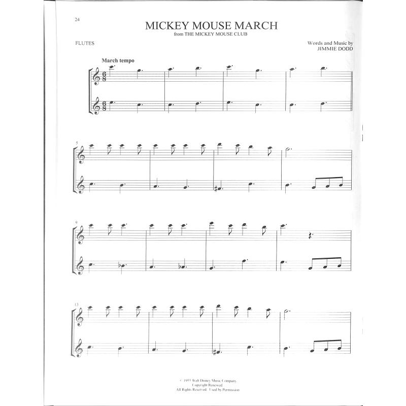 Disney Songs for two