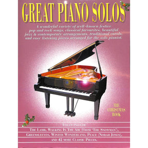 Great piano solos - the christmas book