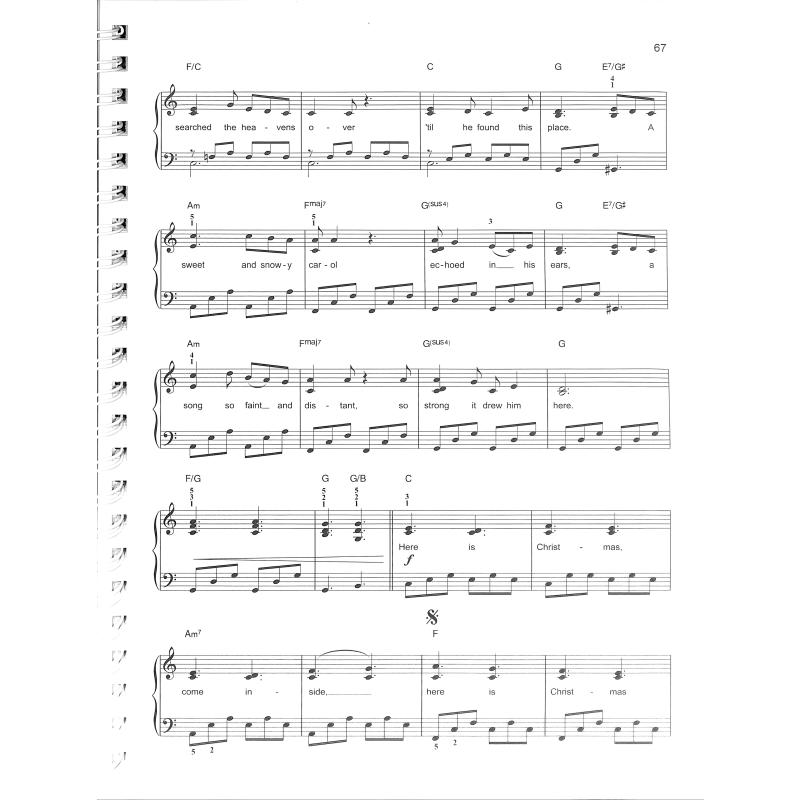 Piano gefällt mir christmas