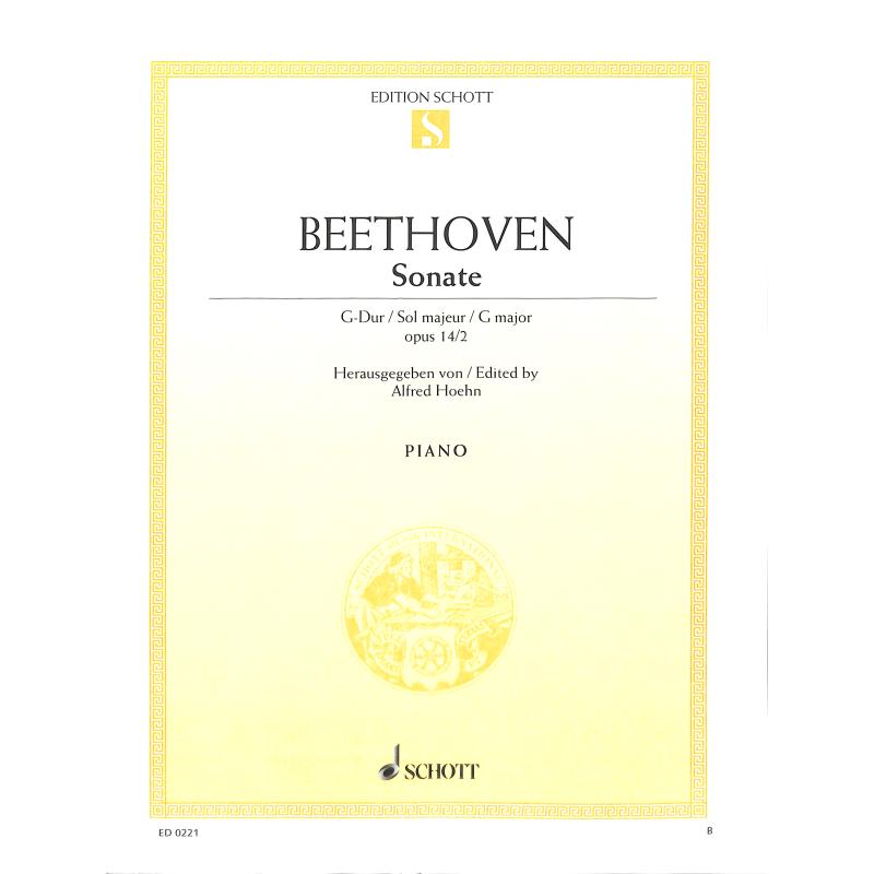 Sonate 10 G-Dur op 14/2
