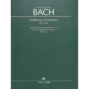 Goldberg Variationen WOO 3