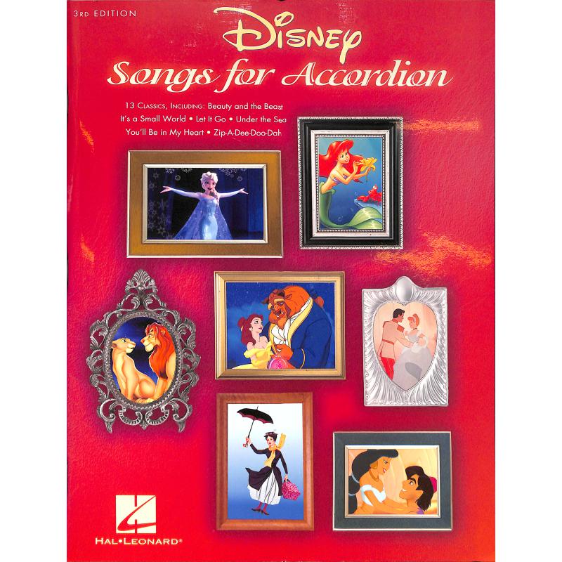 Disney songs for accordion