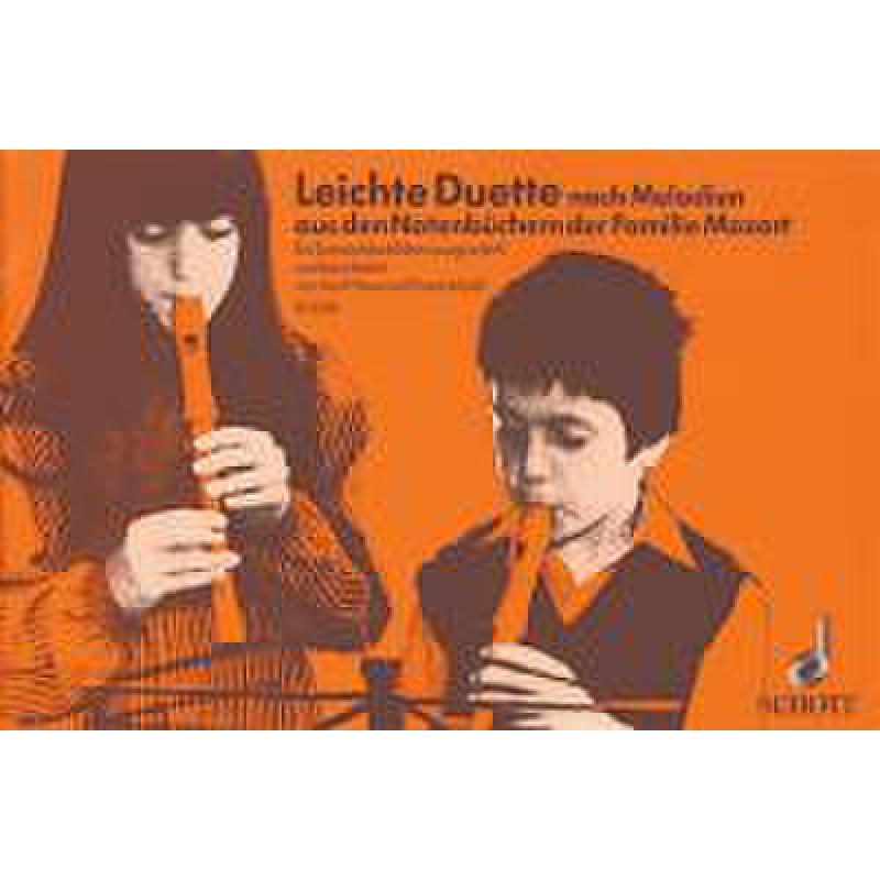 Duette aus dem Notenbuch der Familie Mozart