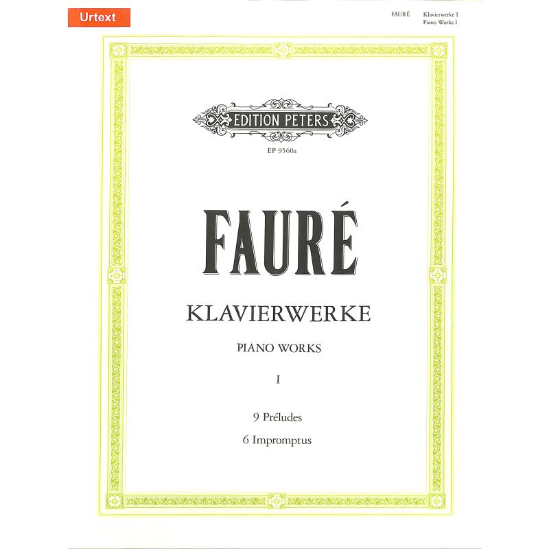 Klavierwerke 1