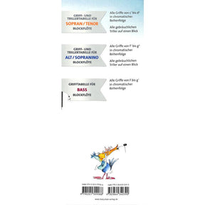 Jede Menge Flötengriffe