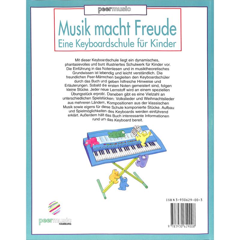 Musik macht Freude - eine Keyboardschule für Kinder