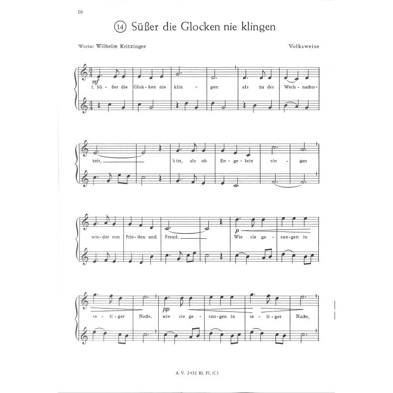 Lieder zur Weihnachtszeit