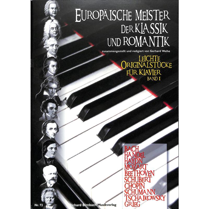Europäische Meister der Klassik und Romantik 1