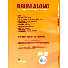 Drum along 1 - 10 classic Rock songs
