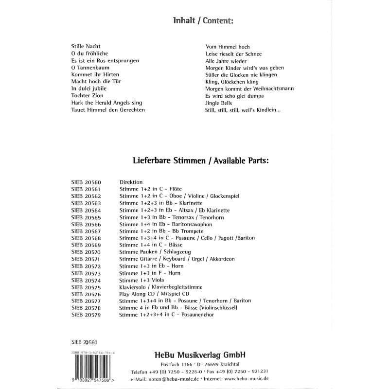Weihnachtslieder