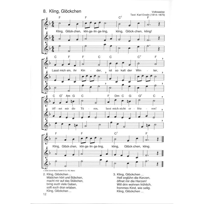 Die schönsten Weihnachtslieder