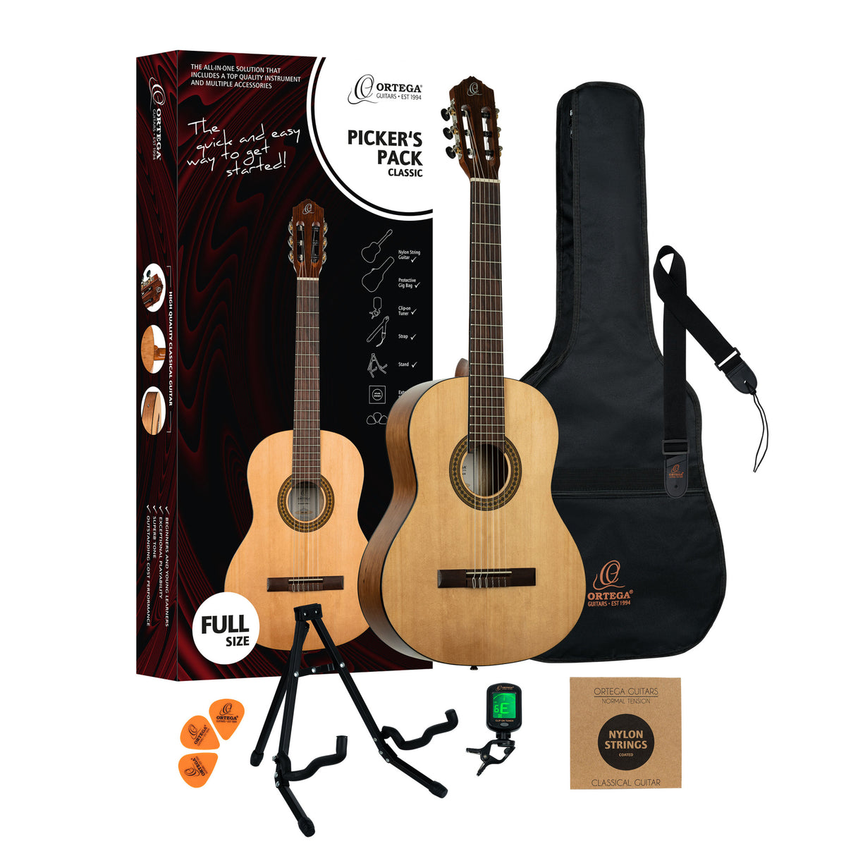 PICKERS PACK 4/4 Gitarrenset