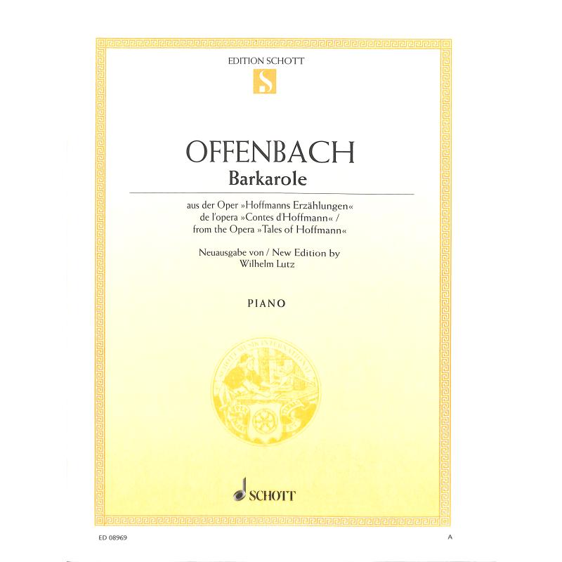 Barcarole (aus Hoffmanns Erzählungen)