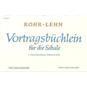 Vortragsbuechlein für die Schule 1