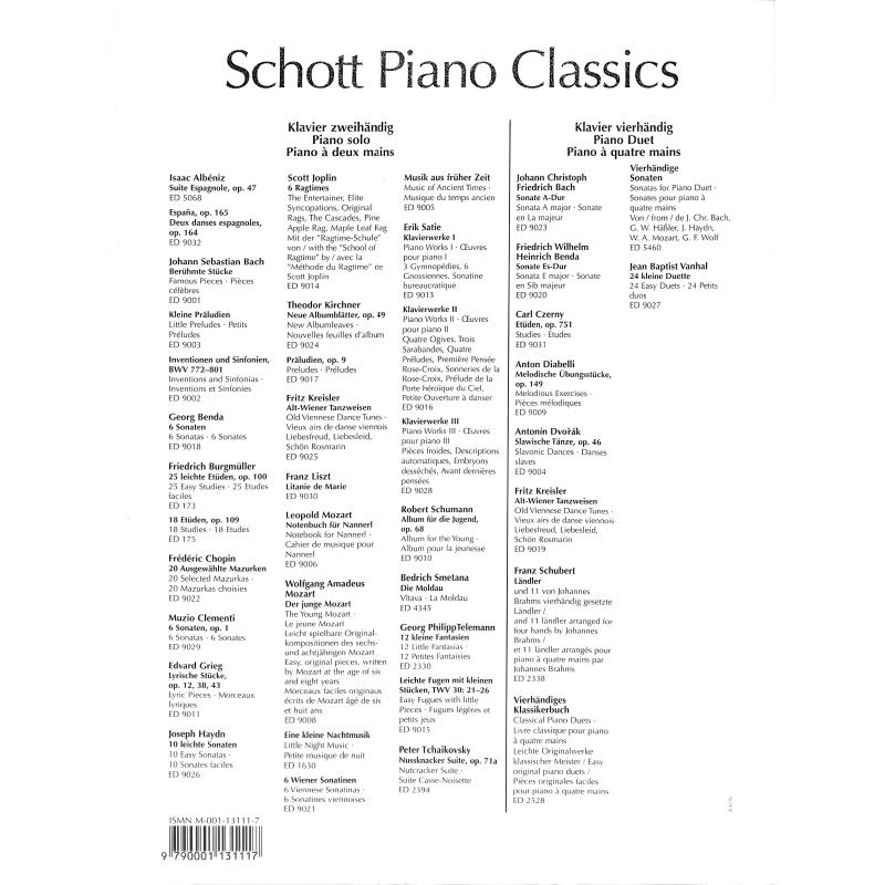 Piano repertoire 3