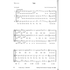 4 Voices - das Chorbuch für gemischte Stimmen