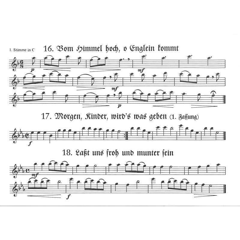 27 Lieder zur Weihnachtszeit 1
