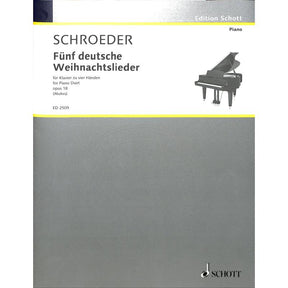 5 deutsche Weihnachtslieder op 18