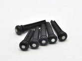 Bridge Pin Ebenholz 6 Stück