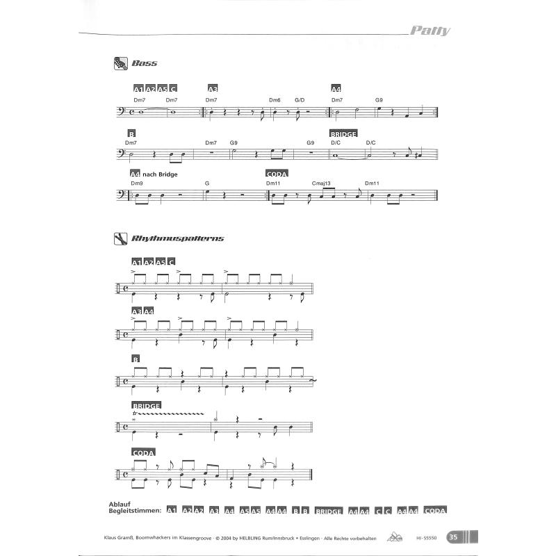 Boomwhackers im Klassengroove