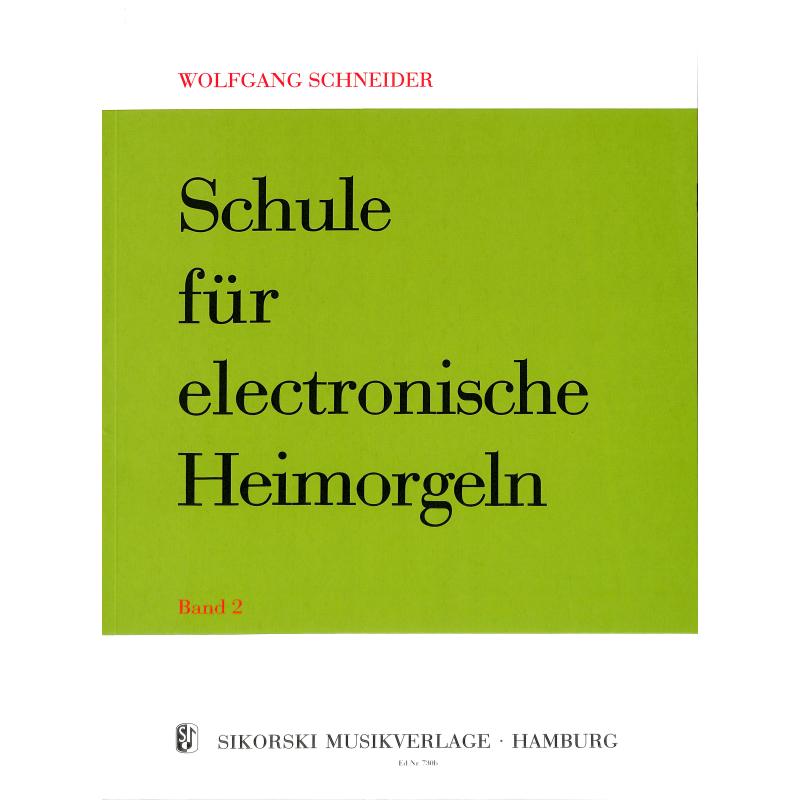 Schule für elektronische Heimorgel 2