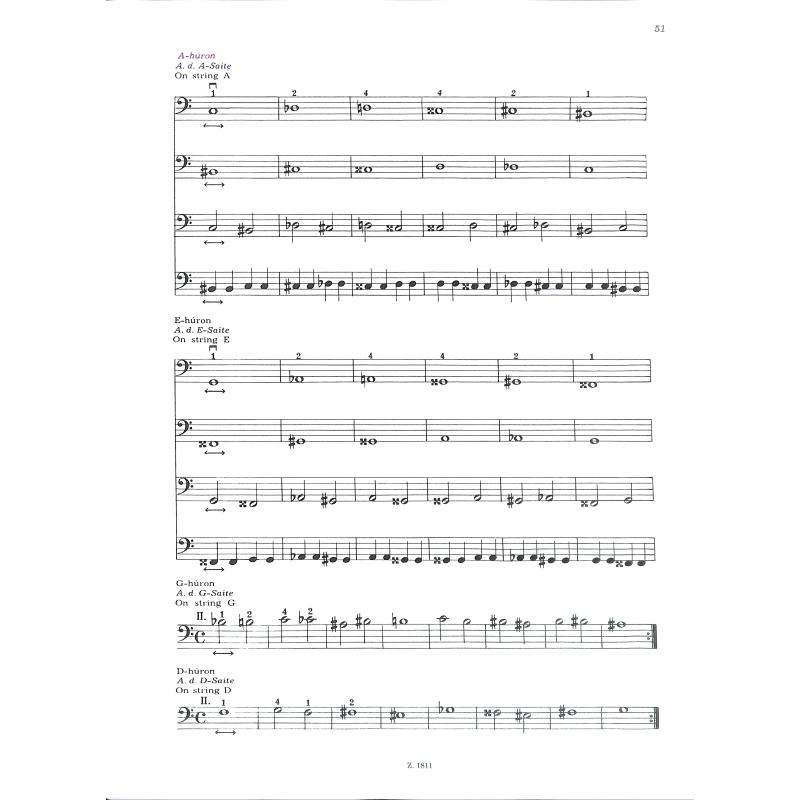Kontrabass Schule 1