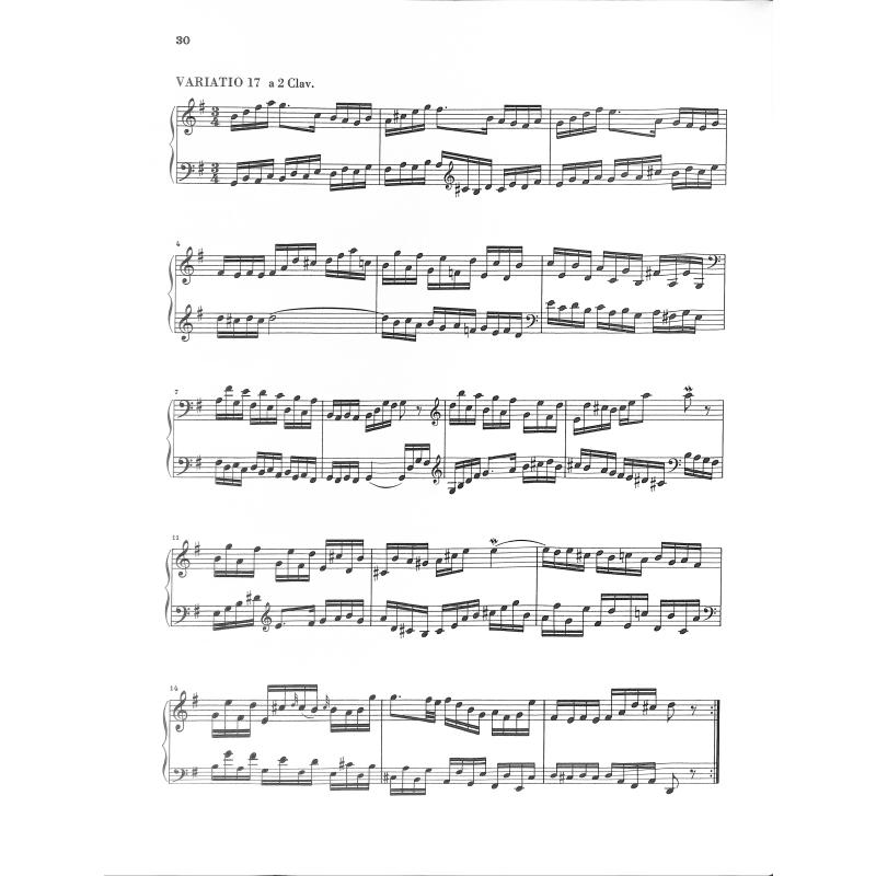 Goldberg Variationen BWV 988