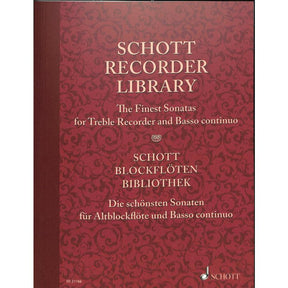 Schott Blockflöten Bibliothek | Sonaten