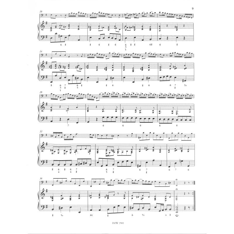 Sonate 5 e-moll RV 40