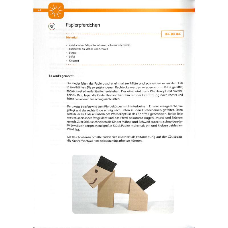 Das Lieder + Bastelbuch