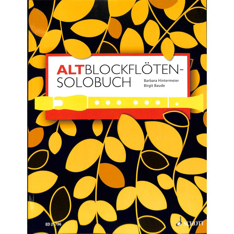 Altblockflöten Solobuch