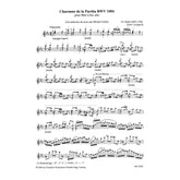 Chiaconne de la partita BWV 1004