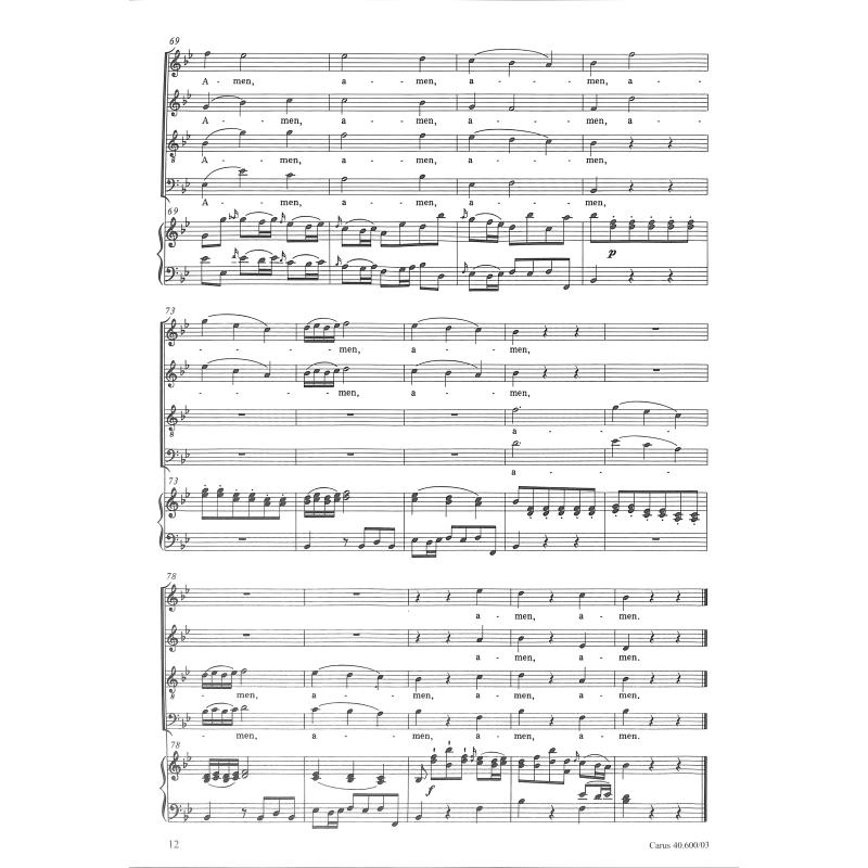 Missa brevis B-Dur Sancti Johannis de deo Hob 22/7