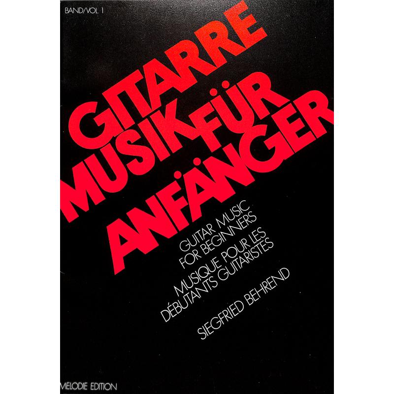 Gitarrenmusik für Anfänger 1