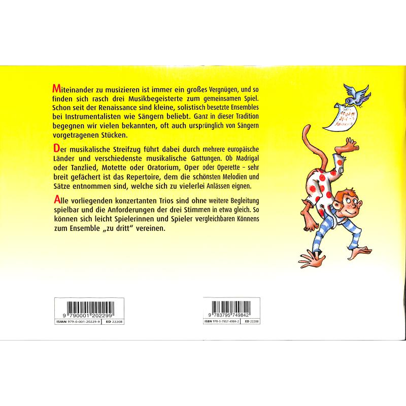 Zu dritt im Flötenzirkus