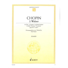 Walzer As-Dur op 69/1 + h-moll op 69/2