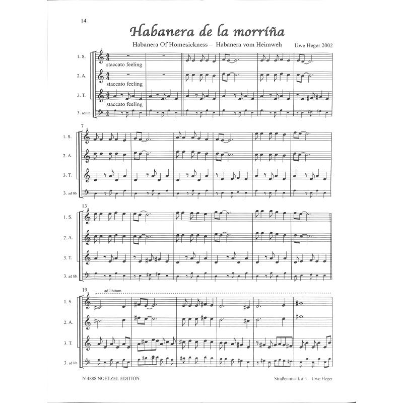 Strassenmusik a 3 Heft 1