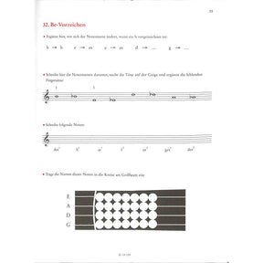 Notenrätsel für Violinanfänger