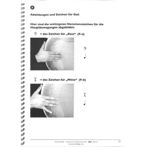 Lehrbuch für Rahmentrommel Daf 1