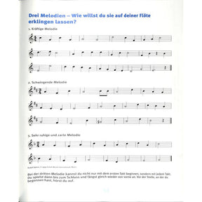 Querflöte spielen + lernen 1 Kinderheft 1