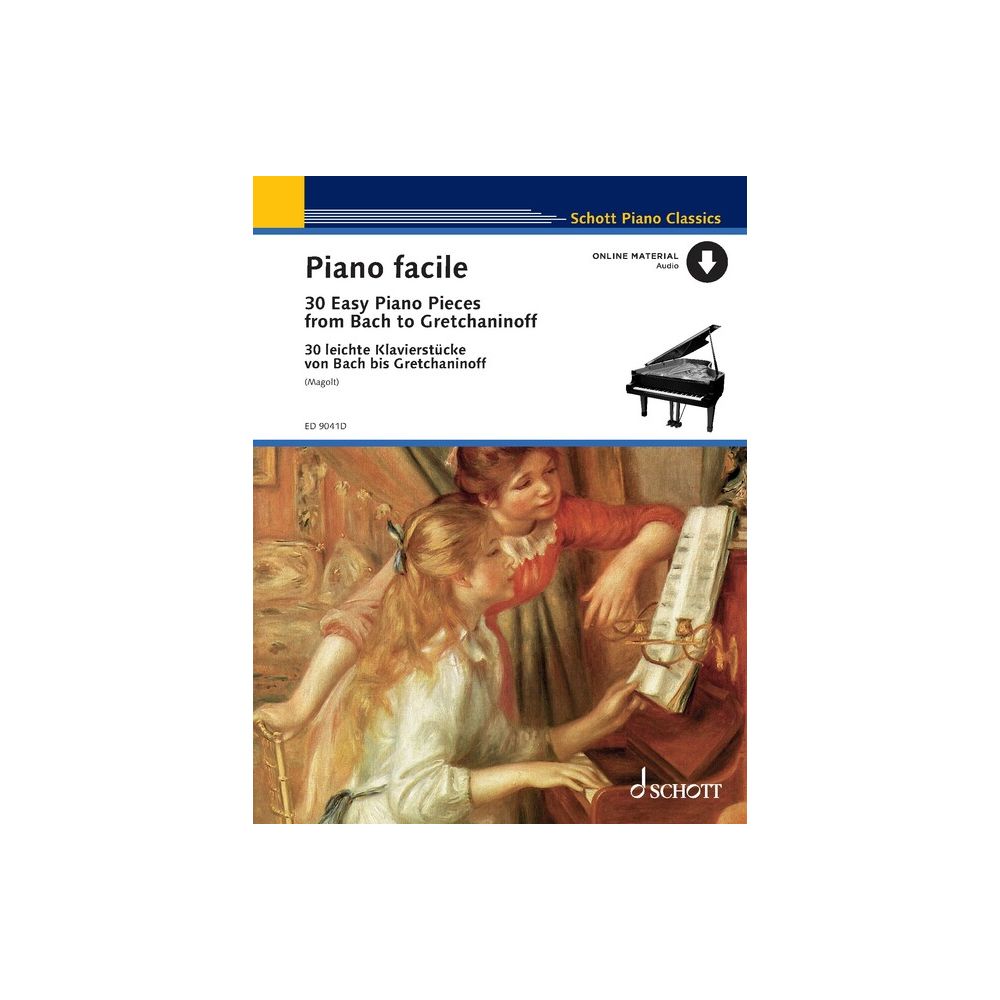 Piano facile | 30 leichte Klavierstücke von Bach bis Gretcha
