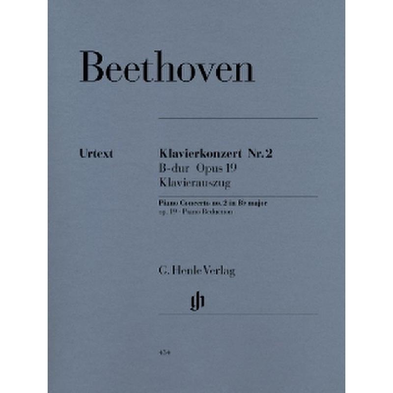 Konzert 2 B-Dur op 19