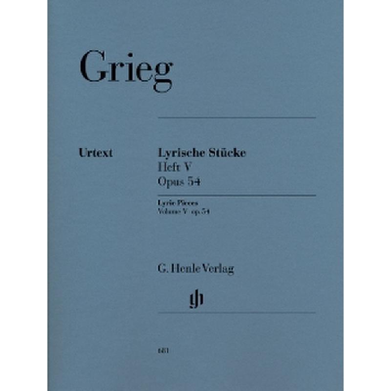 Lyrische Stücke 5 op 54