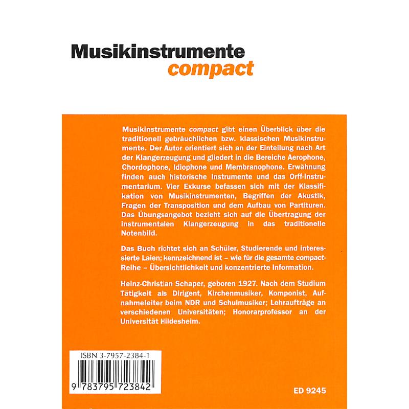 Musikinstrumente compact