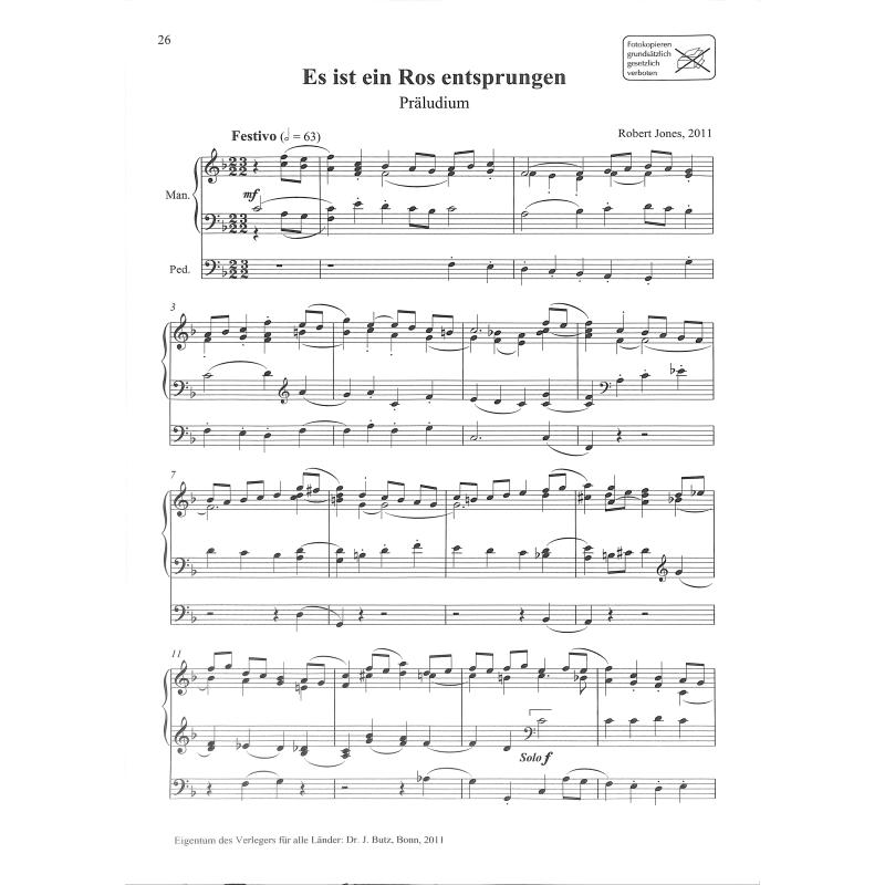 Adeste fideles | Orgelwerke 4 | 14 Choralbearbeitungen für A