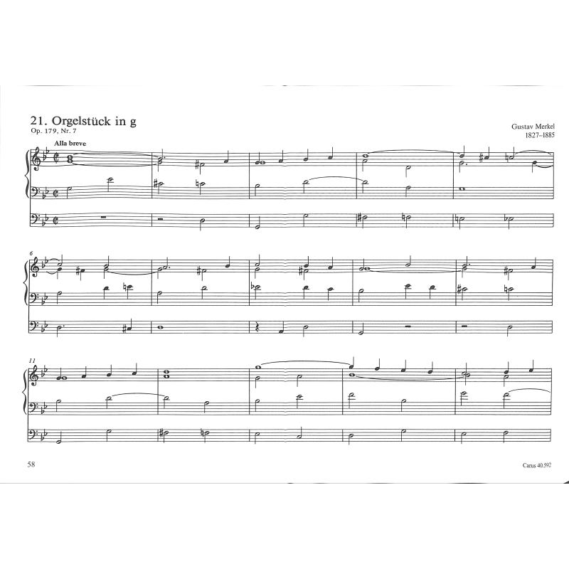 Freie Orgelmusik des 19 Jahrhunderts 2