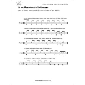 Kräsch bum bäng - Drum play alongs für Kids