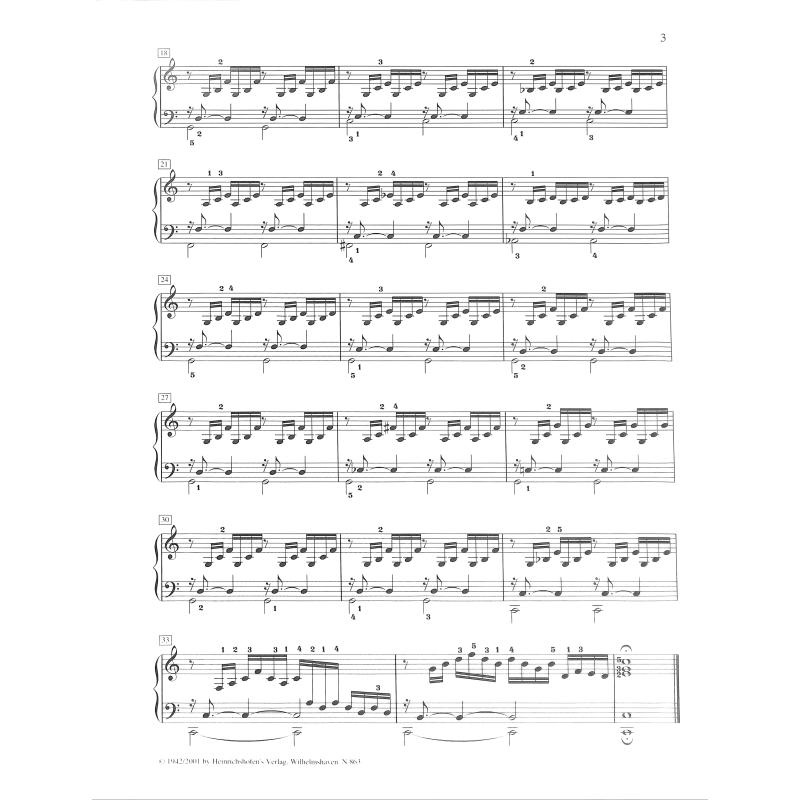 Präludium 1 C-Dur aus dem wohltemperierten Klavier