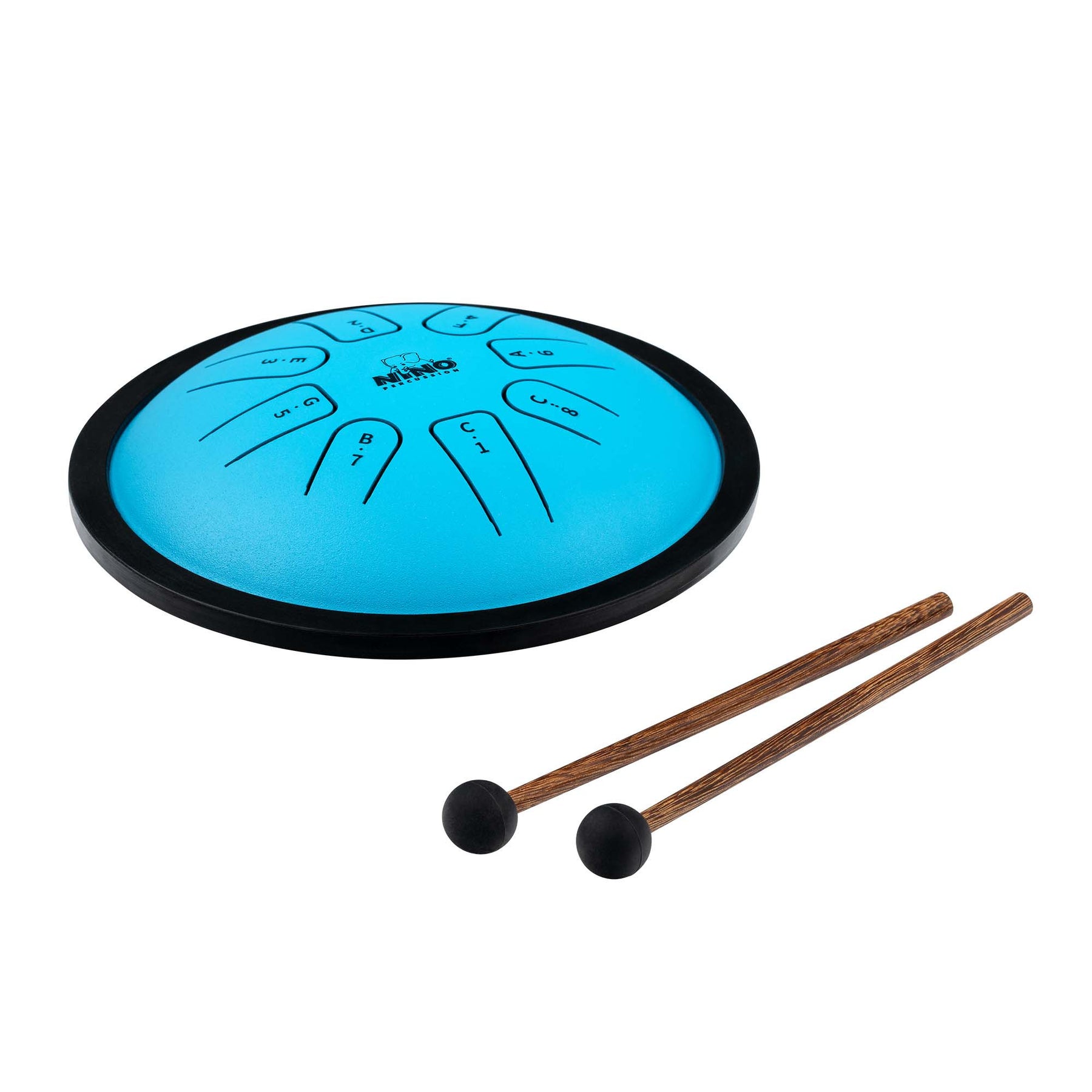 Small Steel Tongue Drum Blue